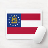 Georgia-Staats-Flagge Mousepad (Mit Mouse)