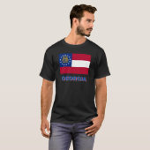 GEORGIA-STAATS-FLAGGE T-Shirt (Vorne ganz)