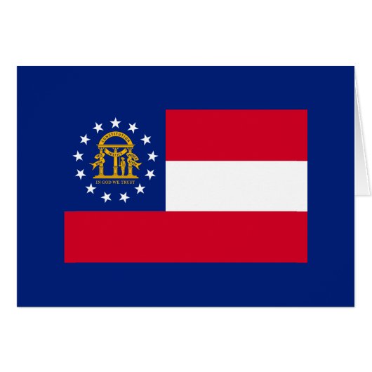 Georgia State Flag Design (Vorderseite (Horizontal))
