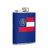 Georgia State Flag Design Flachmann (Rechts)