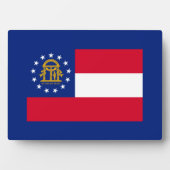 Georgia State Flag Design Fotoplatte (Vorderseite)