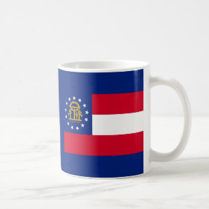 Georgia State Flag Design Kaffeetasse
