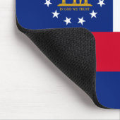 Georgia State Flag Design Mousepad (Ecke)