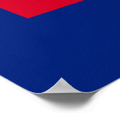 Georgia State Flag Design Poster (Ecke)