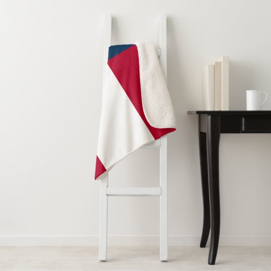 Georgia State Flag Print Patriotic Sherpadecke (Beispiel)