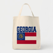 Georgia State Flag Totag Tragetasche (Vorne)