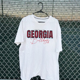 GEORGIA State Varsity letters college style T-Shirt