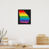 Georgia Stolz. Poster (Küche)