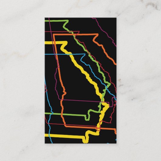 Georgia Stolz Visitenkarte (Vorderseite)