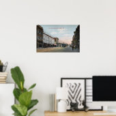 Georgia Street View mit Street Car Poster (Heimbüro)