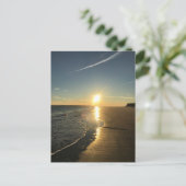 Georgia Sunset Postkarte (Stehend Vorderseite)