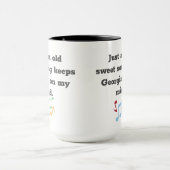 Georgia Swees Song Quotes Tasse (Zentrum)