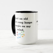 Georgia Swees Song Quotes Tasse (Vorderseite Links)