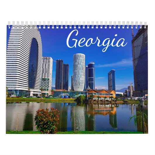 Georgia Tbilisi Barumi Architektur Landschaft Kalender (Titelbild)