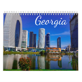 Georgia Tbilisi Barumi Architektur Landschaft Kalender