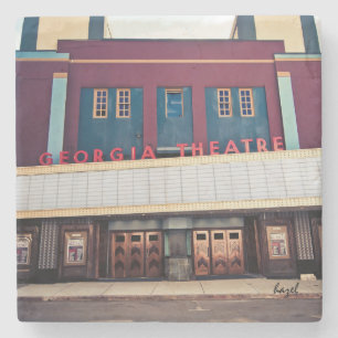 Georgia Theatre Athen Georgia Marmorbäume Unterset Steinuntersetzer