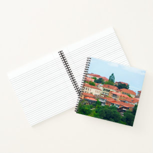 Georgia Town Landschaft Notizblock