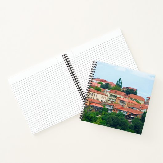 Georgia Town Landschaft Notizblock (Innenseite)