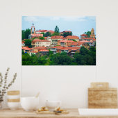 Georgia Town Landschaft Poster (Küche)