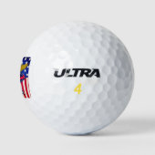 Georgia USA Flag Golfball (Logo)