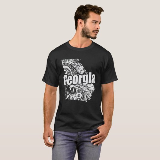 Georgia USA Staat T-Shirt (Vorne ganz)