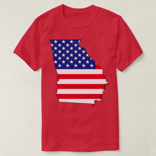 Georgia USA T-Shirt (Design vorne)