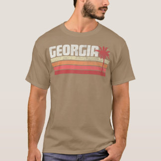 Georgia Vintage Retro 70er 80er 90er Geschenk Stra T-Shirt
