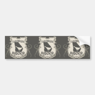 Georgia-Vogelbeobachter Autoaufkleber