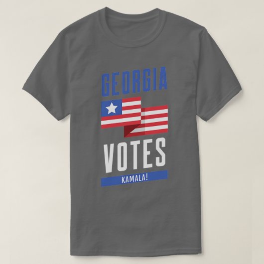 Georgia Votes Kamala TShirt (Design vorne)