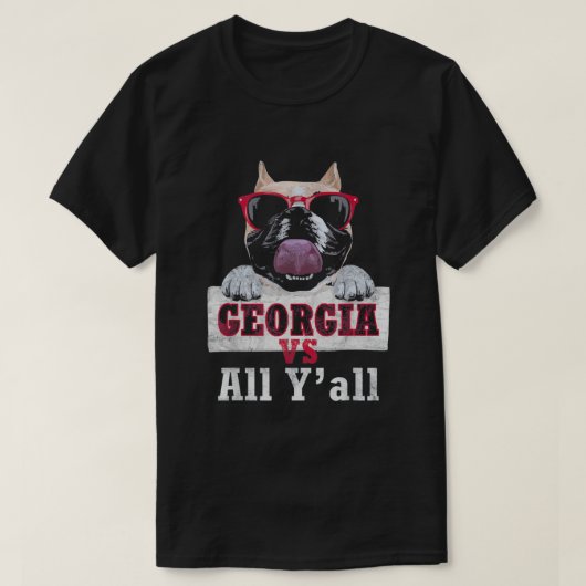 Georgia Vs All Y'all T-Shirt (Design vorne)