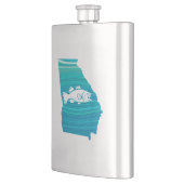 Georgia Wave Fishing Flachmann (Links)