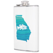 Georgia Wave Fishing Flachmann (Links)