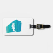 Georgia Wave Fishing Gepäckanhänger (Vorderseite horizontal)