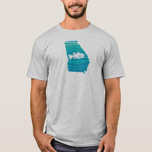 Georgia Wave Fishing T-Shirt (Vorderseite)