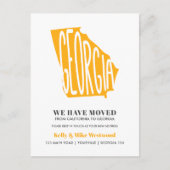 GEORGIA Wir haben neue Adresse Neue Zuhause versch Postkarte (Vorderseite)