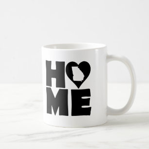 Georgia Zuhause Heart Staat Tasse oder Travel Mug