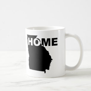 Georgia-Zuhause weg von Staats-T - Shirt Kaffeetasse