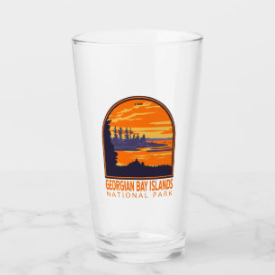 Georgian Bay Islands Nationalpark Kanada Vintage Glas