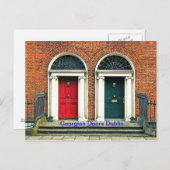 Georgian Doors Postcard Postkarte (Vorne/Hinten)