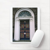 Georgian Dublin Door, Merrion Sq. Dublin Irland Mousepad (Mit Mouse)