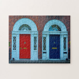 Georgian Dublin Türen Irland. Puzzle
