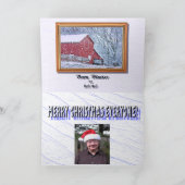 Georgian Family Christmas Card Feiertagskarte (Innenseite)