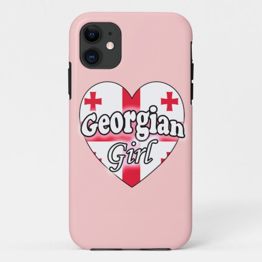Georgian Girl Case-Mate iPhone Hülle (Rückseite)