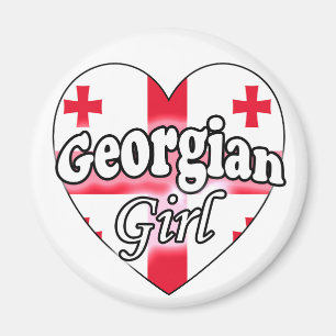 Georgian Girl Magnet