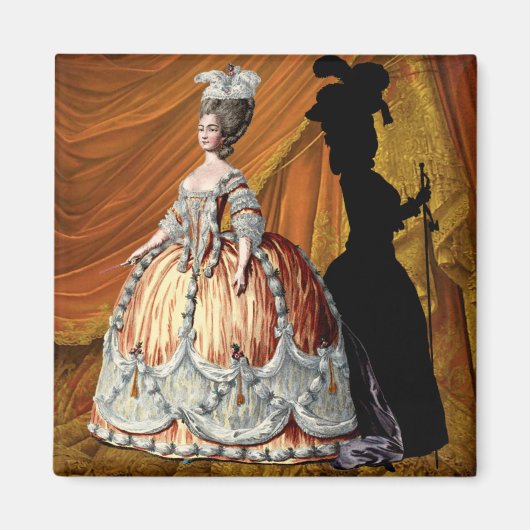 Georgian Lady - Orange Magnet (Vorne)
