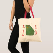Georgian Map Bag Tragetasche (Vorderseite (Produkt))