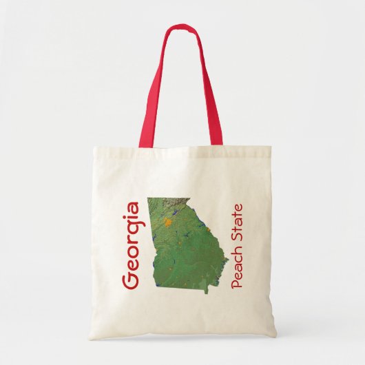 Georgian Map Bag Tragetasche (Vorne)