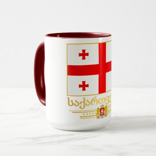 Georgian Pride Tasse (Vorderseite Links)