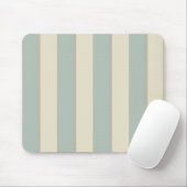 Georgian Stripe Eau de Nil Mousepad (Mit Mouse)