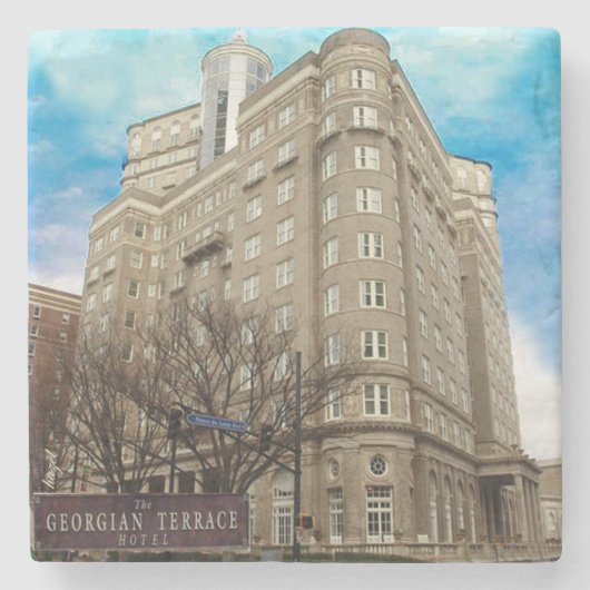 Georgian Terrace Atlanta, Georgian Terrace Steinuntersetzer (Vorderseite)